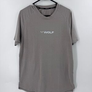 WOLF Men's Gray T-Shirt